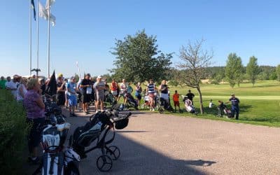 Många vill spela golf