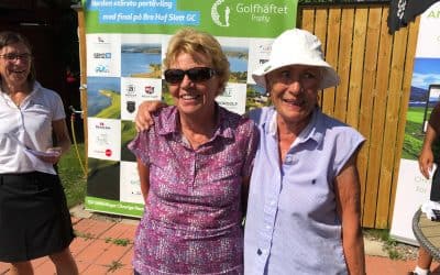 Agneta x 2 vann Golfhäftet Trophy