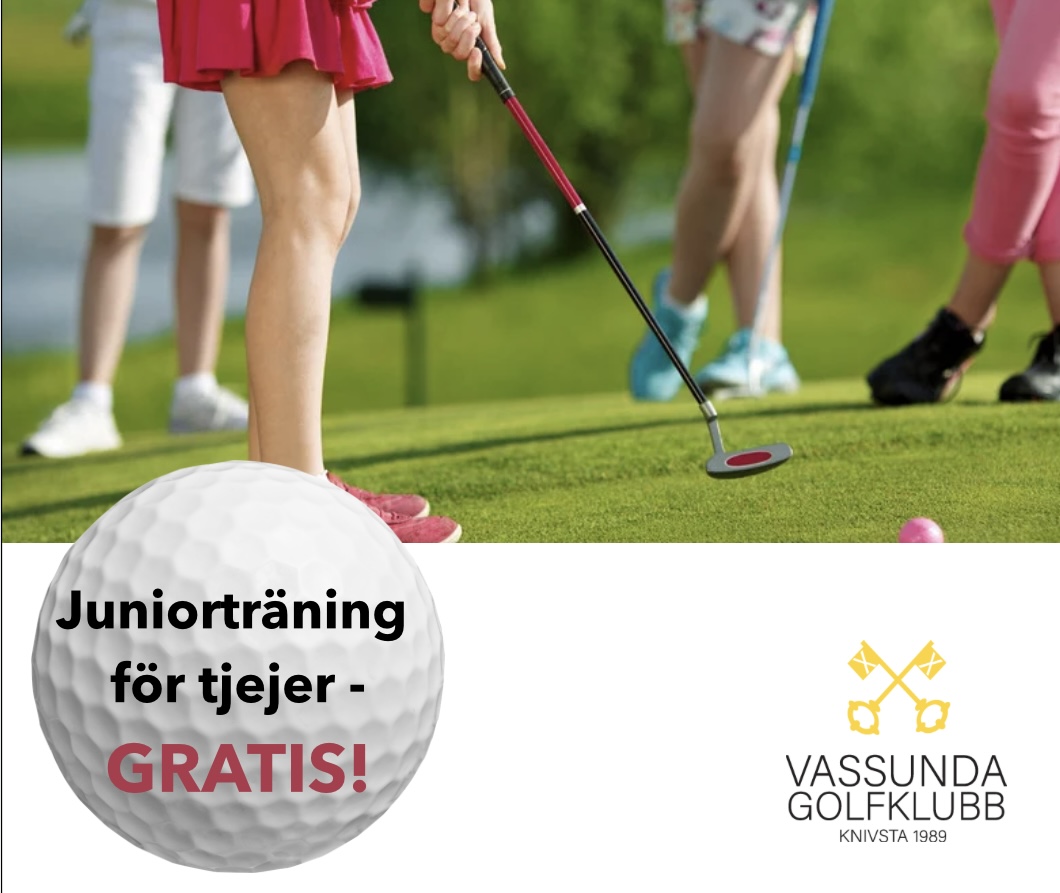 Kampanj för gratis juniorträning tjejer